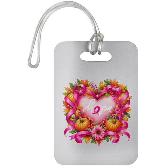 "Hope" Breast Cancer Awareness Luggage Bag Tag