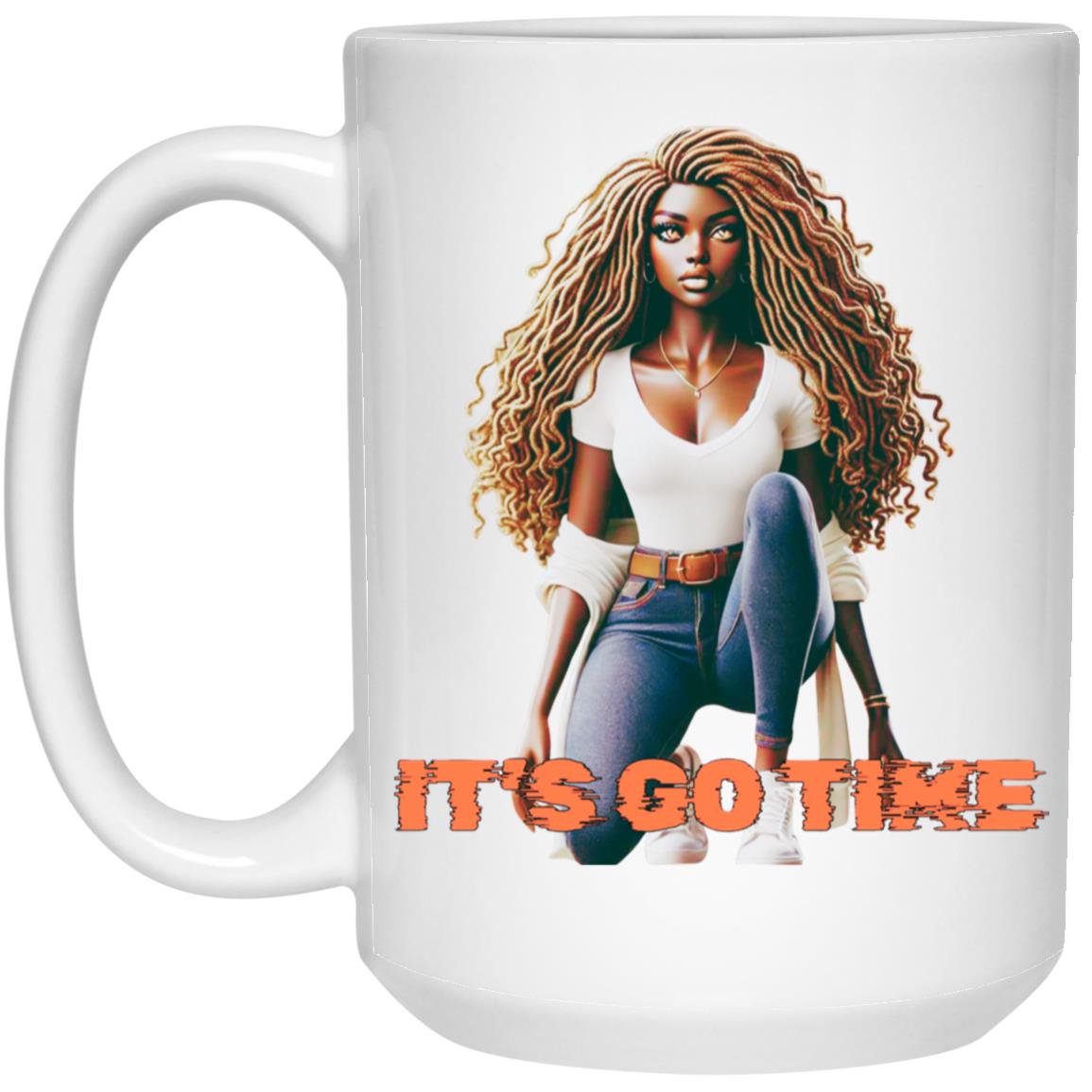 IT'S GO TIME - 15oz White Mug